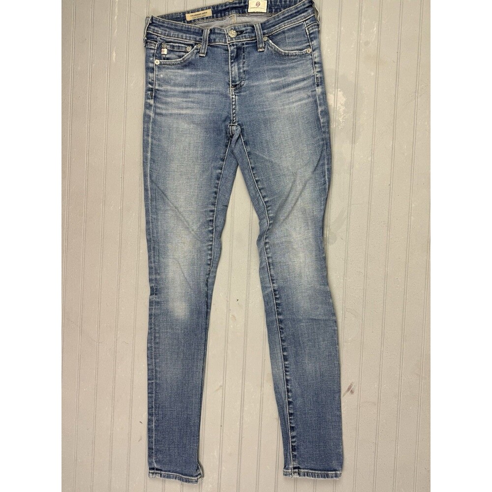AG Adriano Goldschmied Size 25 Womens Jeans Legging Ankle Stretch Low Rise